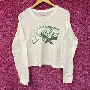 NFL Junk Food Philadelphia Eagles Crop TOP SIZE Small